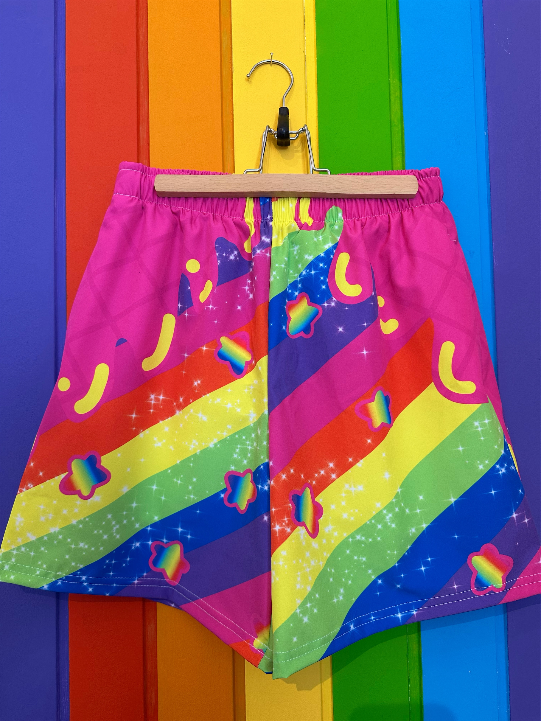 Rainbow Sparkles Shorts